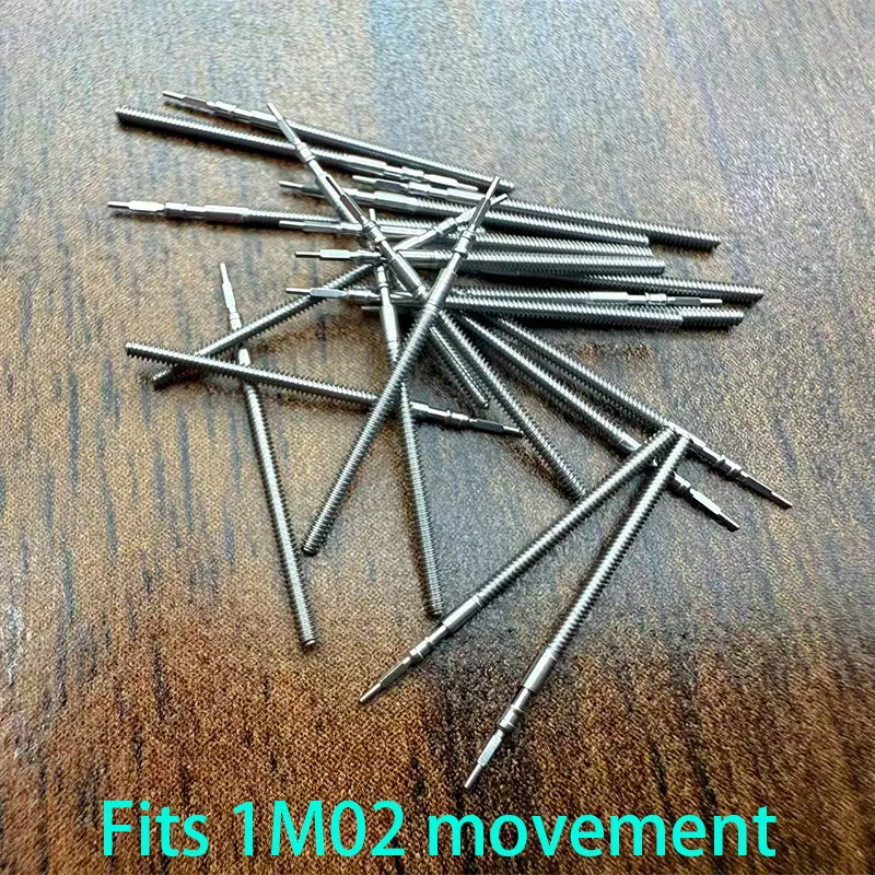 1M02 무브먼트 크라운 스템 1M02 1L22 1M12 1L02 1L45 1L32 자동 기계식 무브먼트 스템 수리 부품 시계 수리 부품