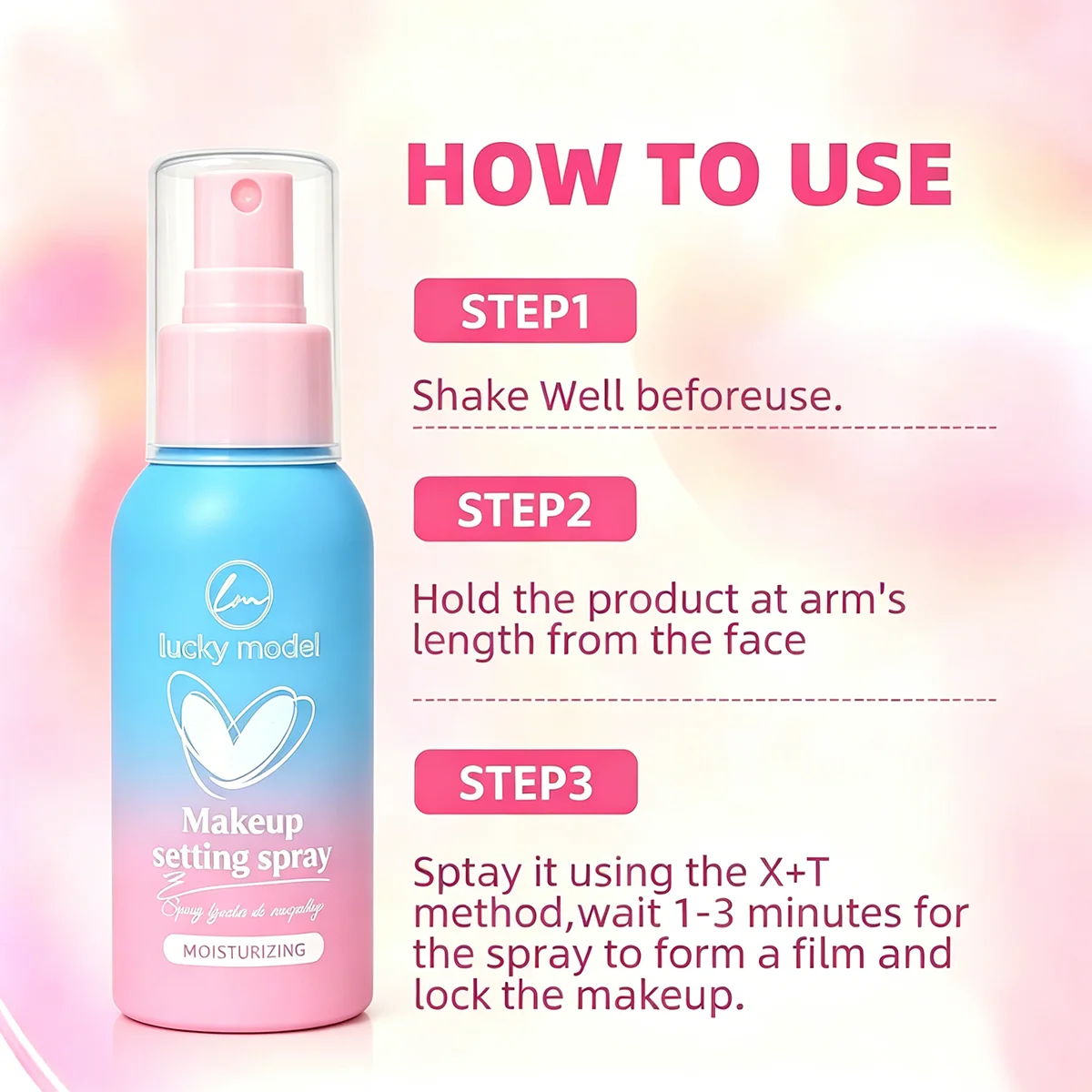 Spray Utrwalający Makijaż Luck – Misting Bottle Fine recenzja i cena