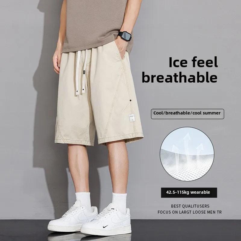 

Summer Men's Casual Shorts Men's Pure Cotton Mens Baggy Shorts Man Cargo Pants Short Cargo-Shorts Male Black Cargo Shorts