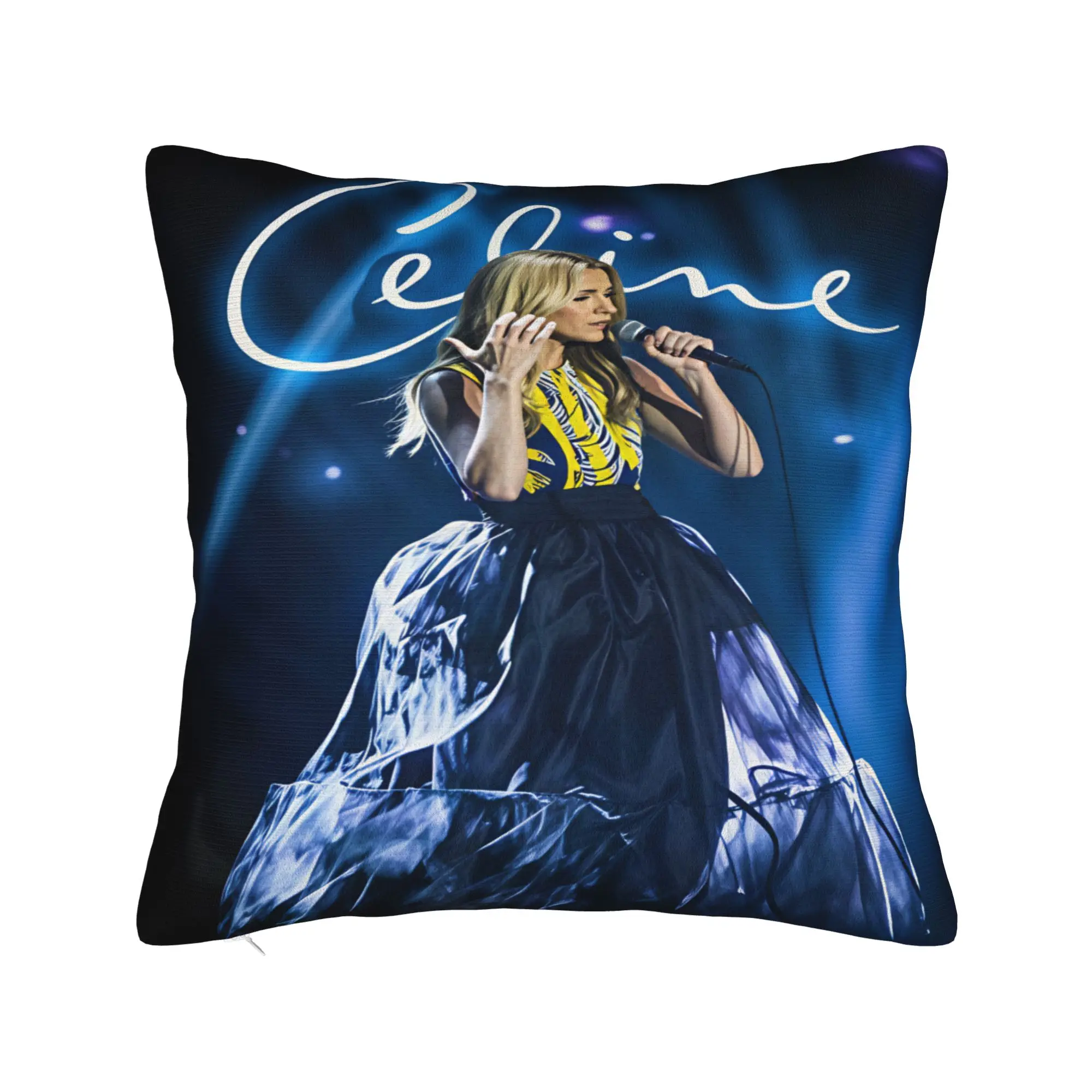 Celines Dions Paris 2026 Pillowcases  Cute Funny Pillow Case For Living Room Sofa Design Pillow Cover
