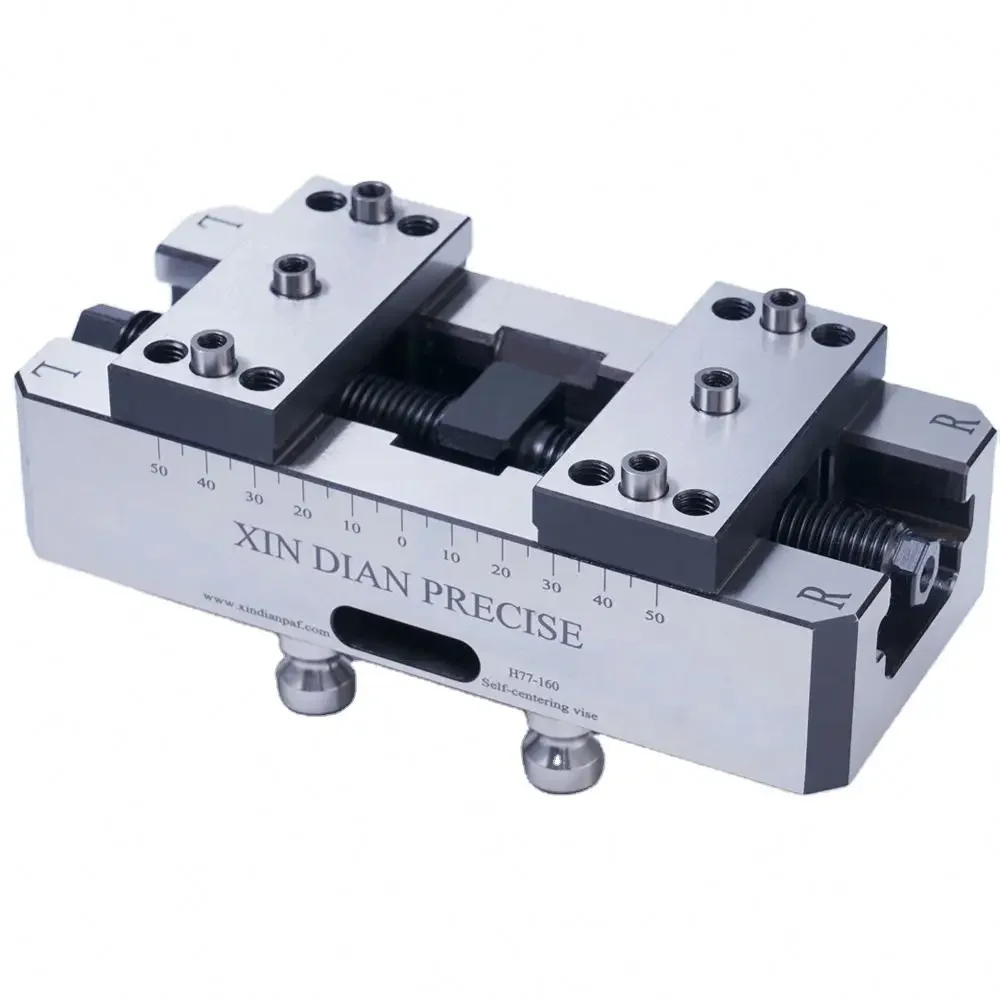 Factory wholesale Self Centering Vise Precision H77 Style 4-axis 5-axis Universal Vice Precision Vise CNC Self Centering Vise