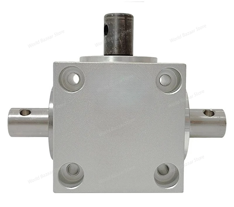 

Horizontal right-angle steering gear, 90-degree commutator, side-mounted model 1520W-LZXQ-15 90 Degree Commutator Gear Ratio