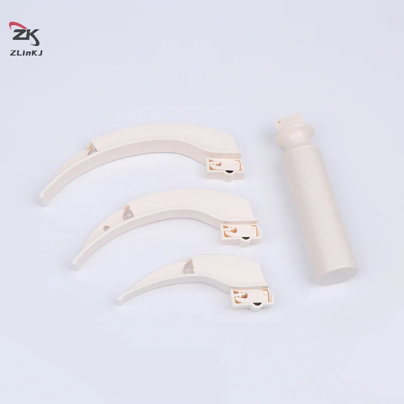 1pcs Anesthesia Laryngoscope Blade Endoscope Endotracheal Intubation Pharynx And Larynx Drug Delivery Device Disposable