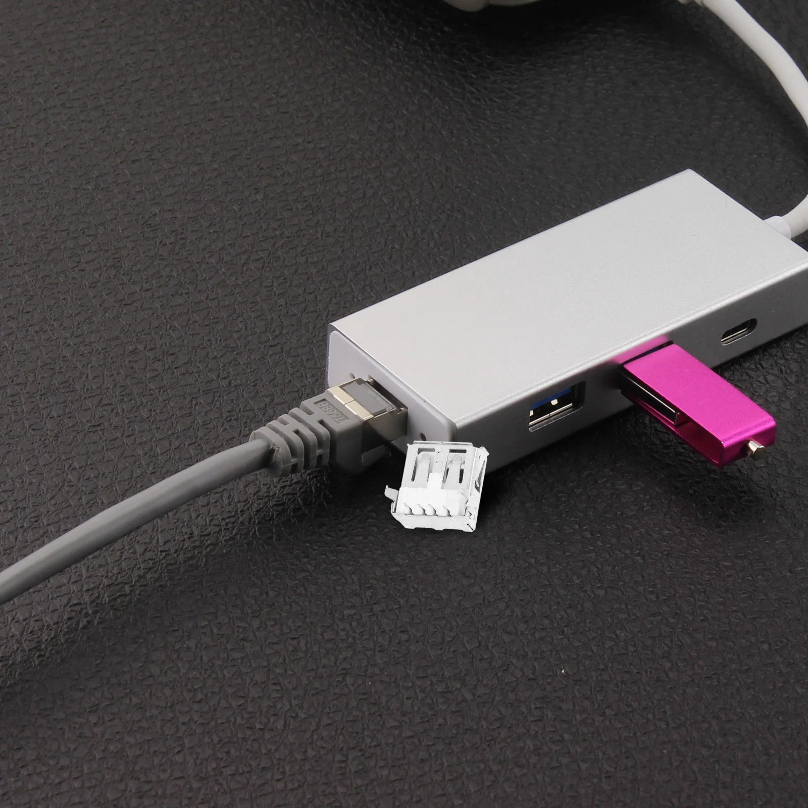 100 pz 90 Sostituzione Femmina Porta Usb Presa Adattatore del Connettore Per La Saldatura Riparazione Adattatore Usb Progetti di Riparazione di Saldatura