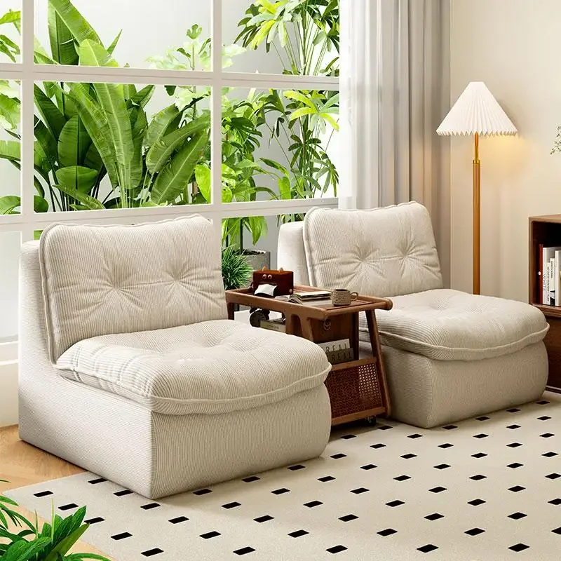 

Lazy sofa reclining and sleeping living room single sofa small apartment bedroom simple tatami leisure balcony seat