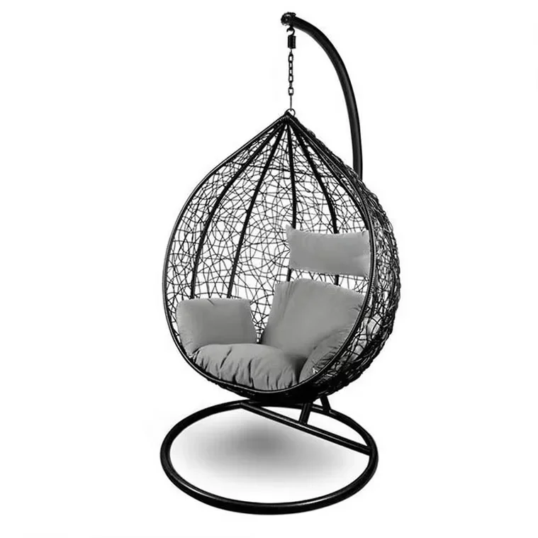 Vine egg hanging courtyard swing chair hot-selling furniture indoor and outdoor metal bracket bedroom home