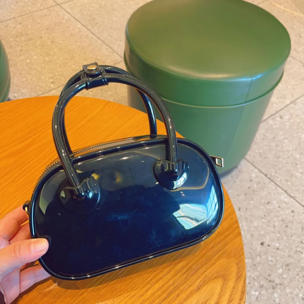 

Модная летняя желейная сумка из ПВХ ярких цветов, женская сумка на плечо, водонепроницаемая портативная мини-сумка через плечо, уличная сумка