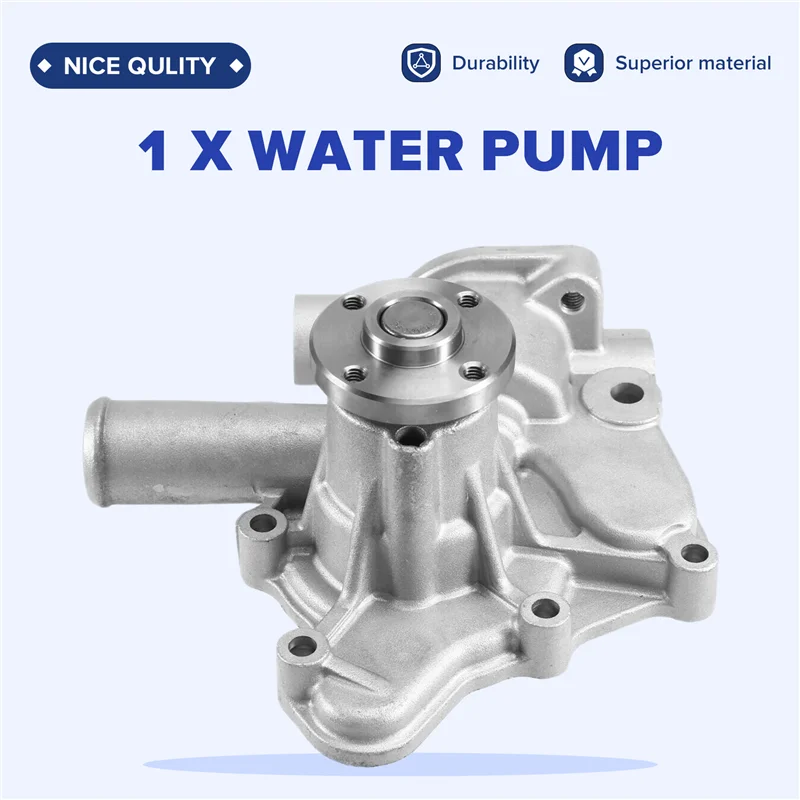 A85E-Part Number Set:119266-42101, 119266-42100, 119265-42002 Water Pump For Yanmar Engine 3TNE68 3TNE68-NBAB 3TNE66 Komatsu 3D6