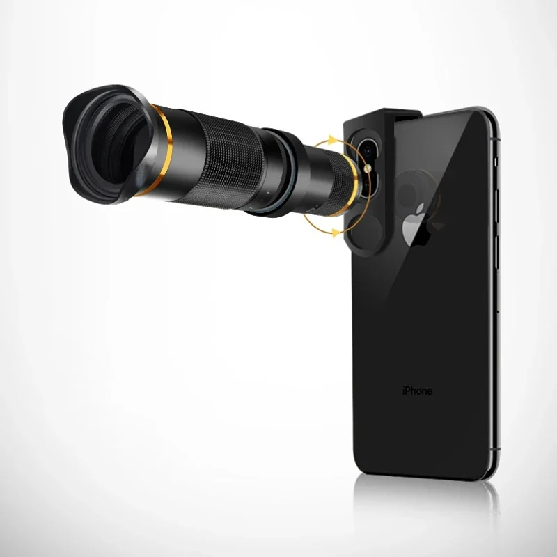 

30x HD zoom telephoto lens for mobile phone lens with phone adapter and tripod