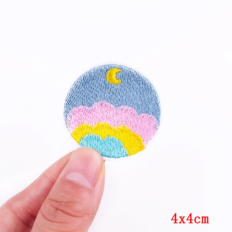 Biene/Blume Patch Cartoon Tier Stickerei Patch Eisen auf Patches für Kleidung gestickte Patches auf Kleidung DIY Näh aufkleber – Detail 34