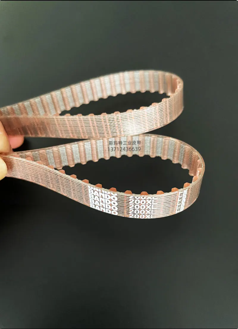1pcs Polyurethane PU steel wire timing belt 160XL170XL 180XL oil and acid alkali resistant drive belt