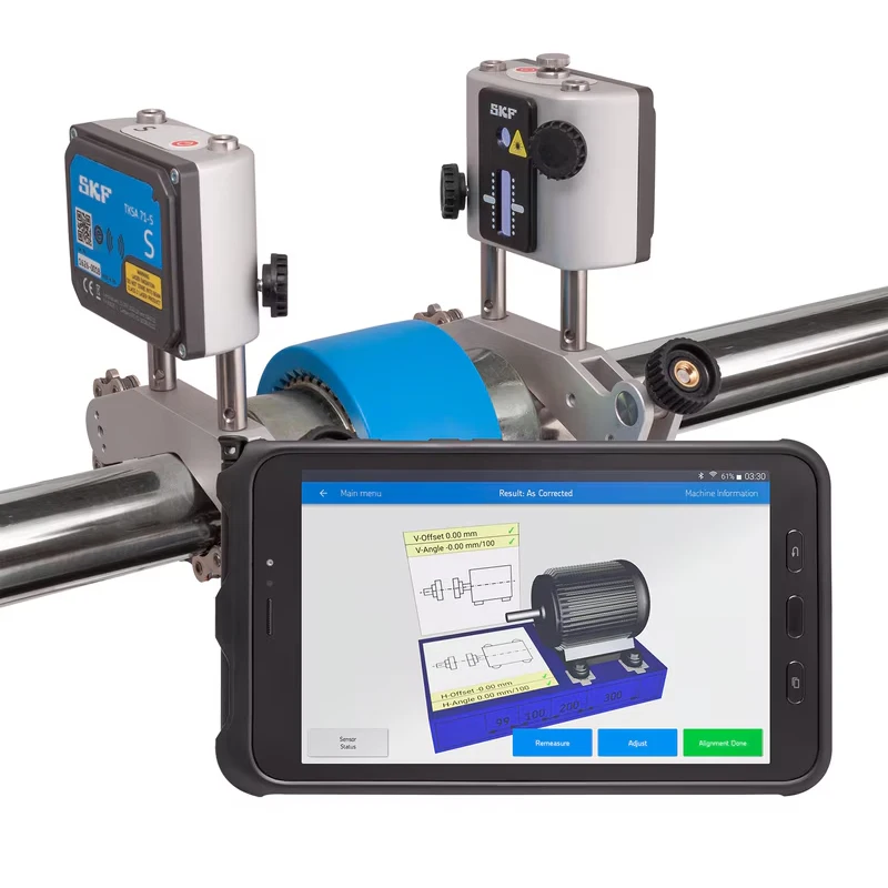 TKSA71PRO Wireless Laser Shaft Alignment Tool 1 Year Warranty IP67 Protection High Accuracy Swedish System Testing Equipment