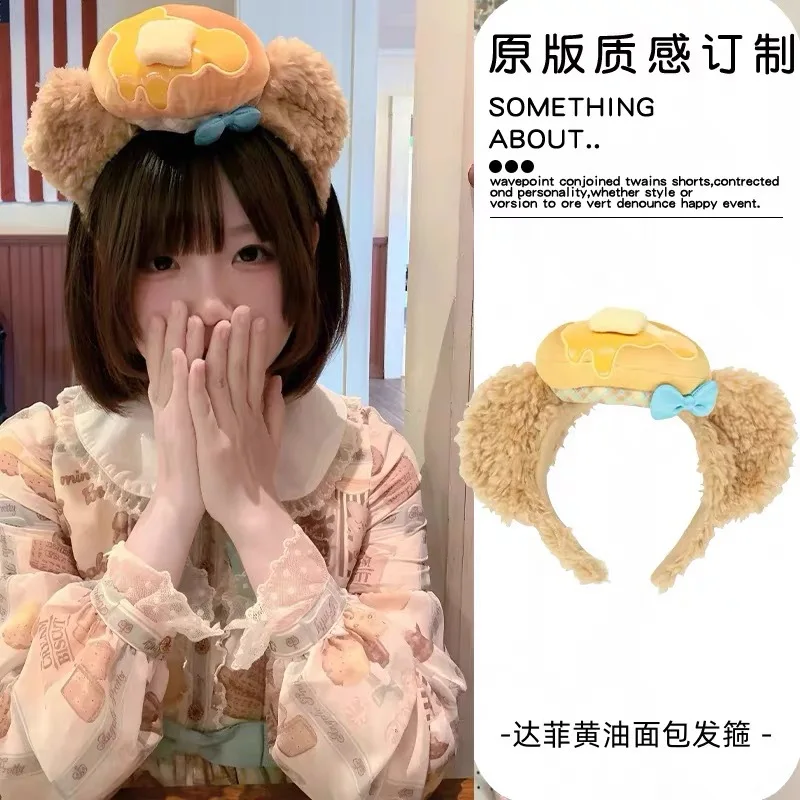 

Повязка на голову с бантом в горошек для фотосессий в парке развлечений