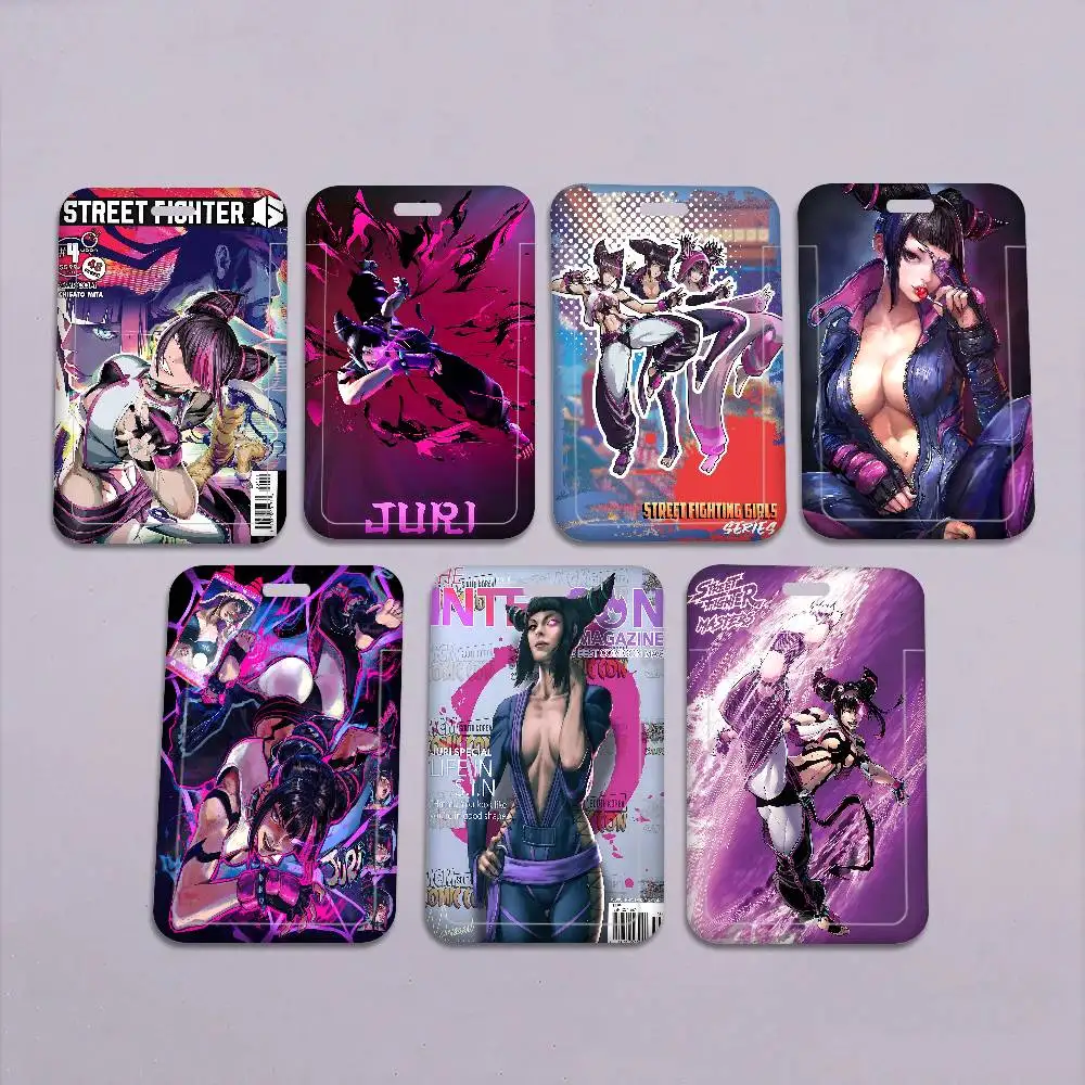 

Держатель для кредитных карт и бейджей J-Juri Game S-Street Fighter с ремешком на шею