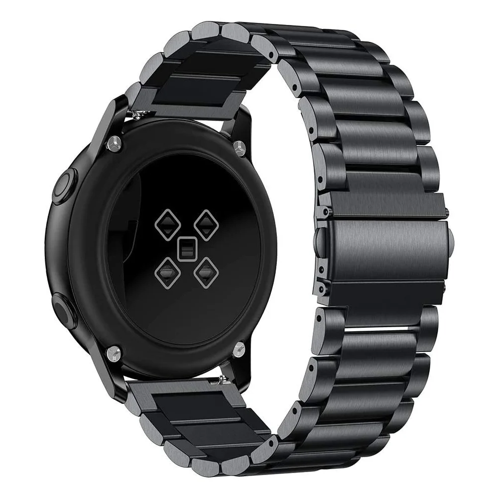 Ремешок из нержавеющей стали для Samsung Galaxy Watch 5/6/Pro/4, классический браслет 47/46/42 мм, для Gear S3 Active 2, Amazfit, 20/22 мм