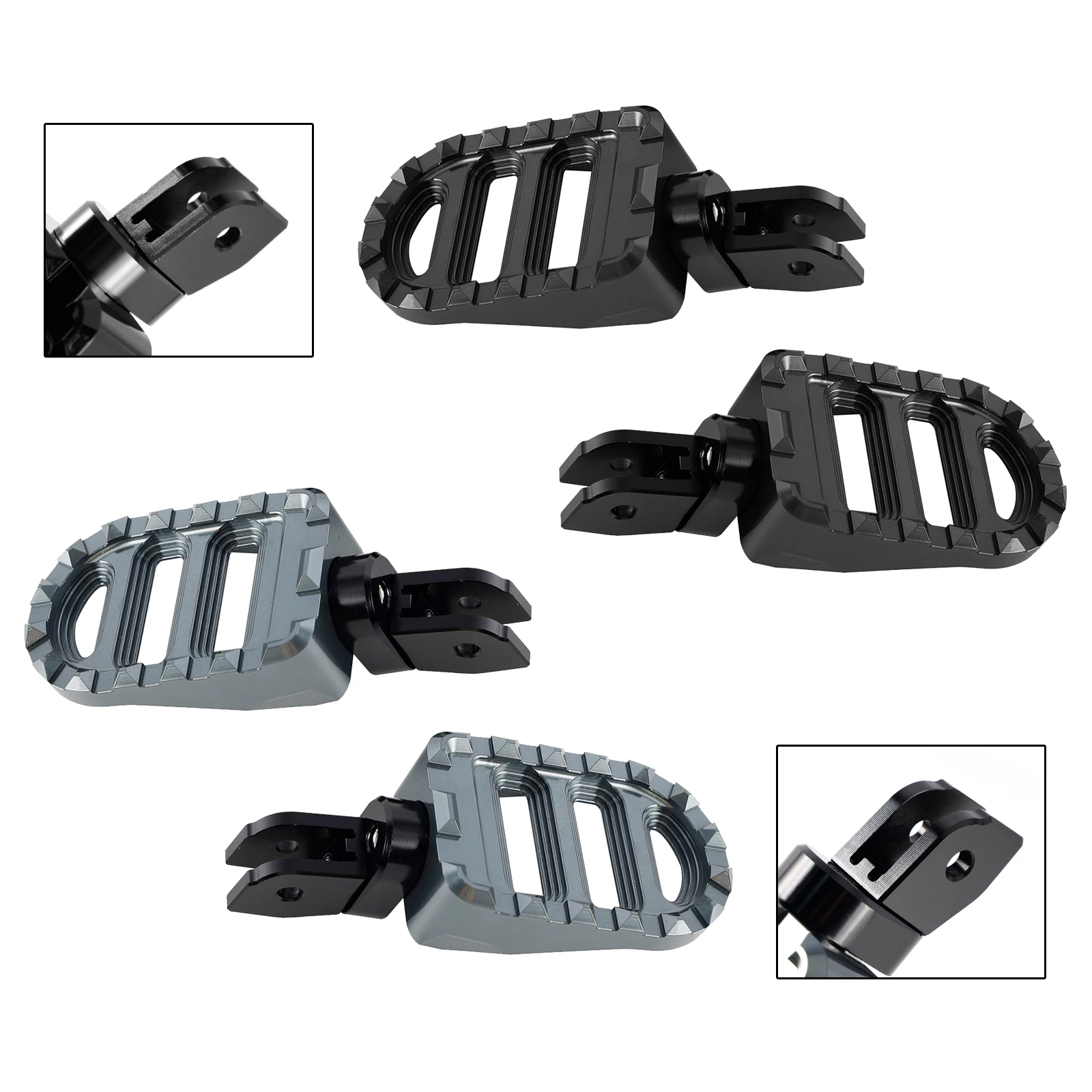 

Topteng Front Footrests Foot Peg fit for DUCATI Diavel/ Diavel S 2011-2023 Diavel V4 2024-