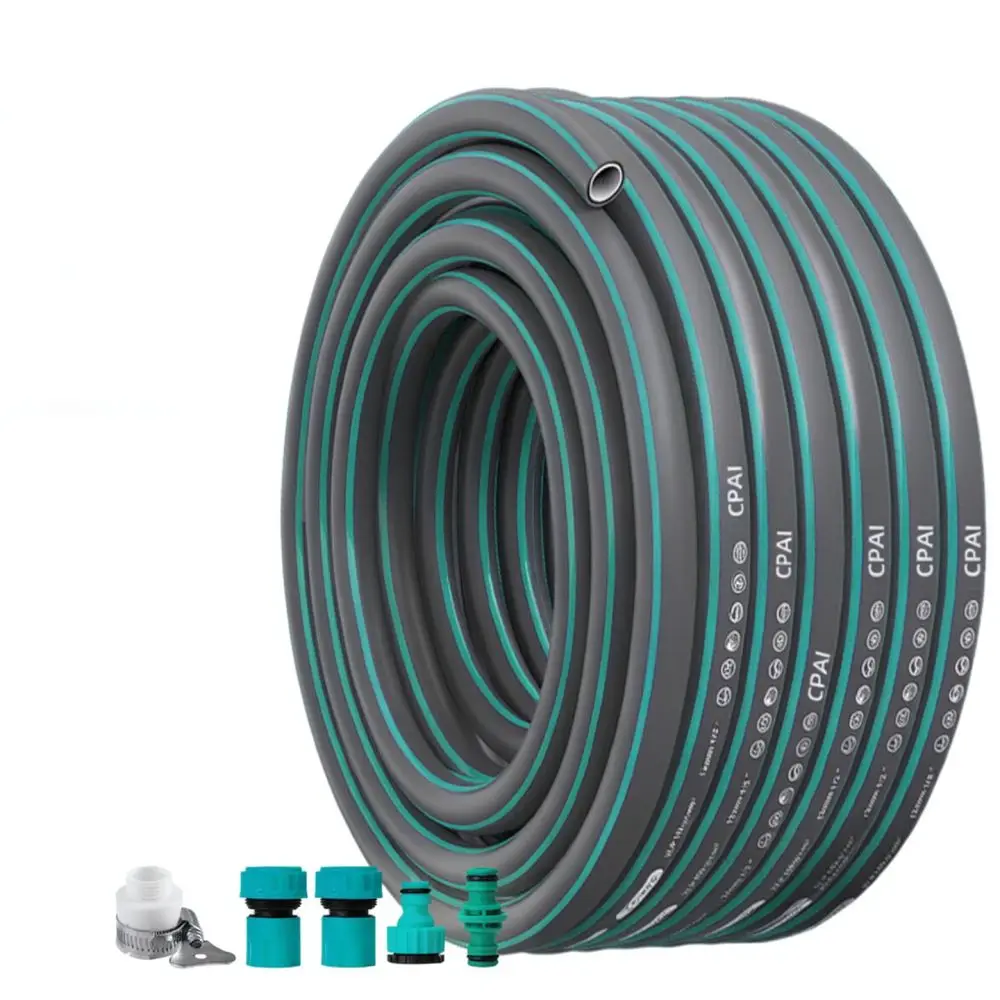 High Performance Garden Water Hose Flexible Anti Explosion Pipe For Outdoor Yard Lawn Irrigation Cleaning Systems
