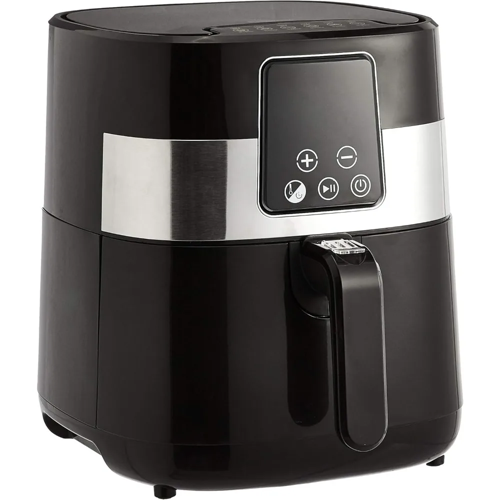 

3.2 Quart 6-In-1 Air Fryer (Fry, Crisp, Roast, Bake, Reheat, Dehydrate), Non-Stick Timer Auto Shut-Off Digital 180-400°F 1400W