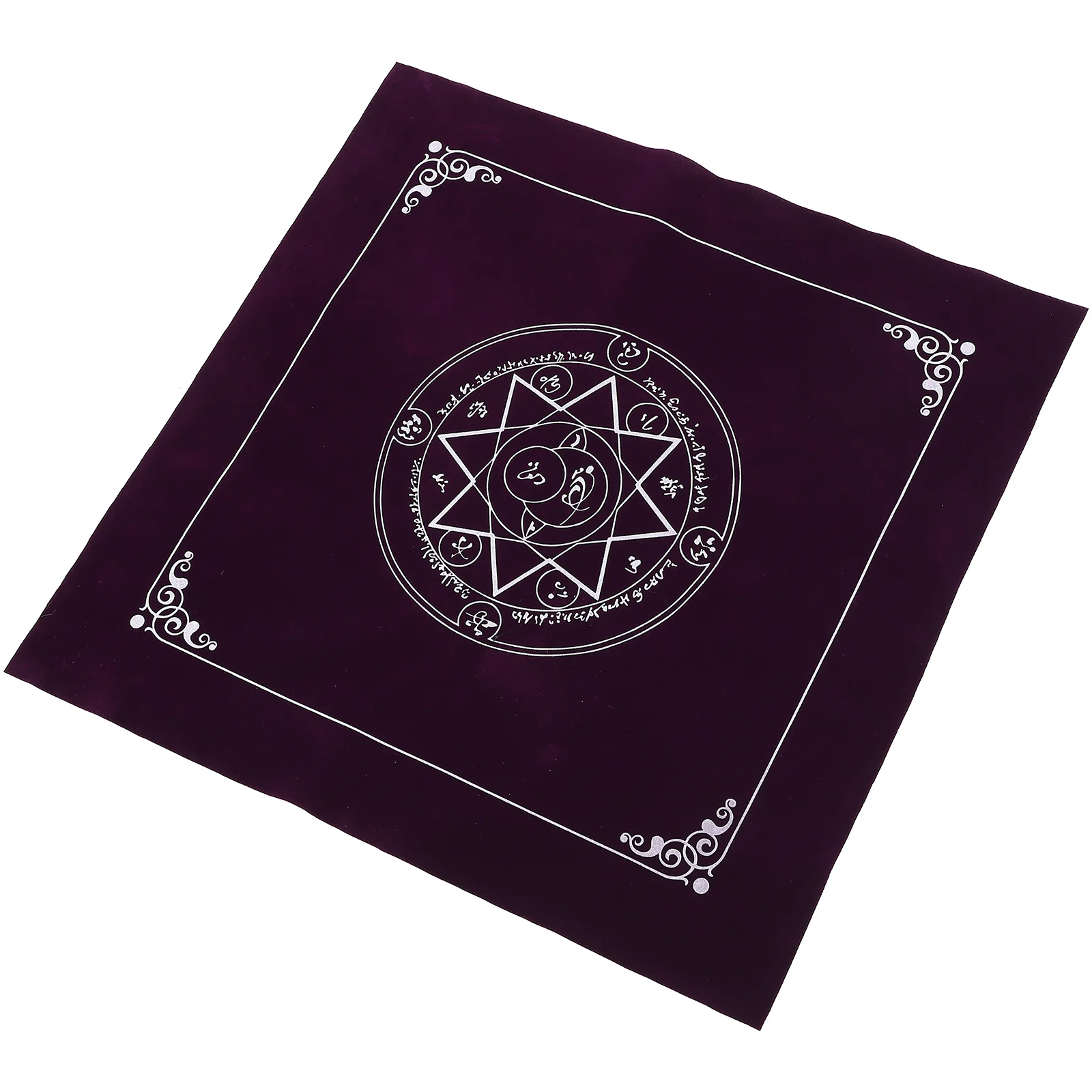 

Tarot Game Tablecloth Non Slip Premium Material Lightweight Divination Desktop Cloth Tablecloth Prop Creative