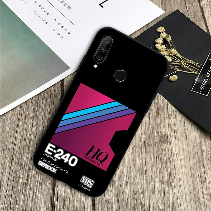 ريترو VHS الشريط لهواوي نوفا 8i 11i 12i 12s 9 10 SE Y60 Y70 Y90 Y72 Y73 Y61 Y91 P60 Pro P30 P40 لايت