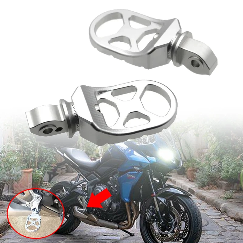 

For Tiger Sport 660 Tiger 660 2022 2023 Tiger660 Motorcycle Accessories 360 Adjustable Front&Rear Passenger Rotatable Footrest