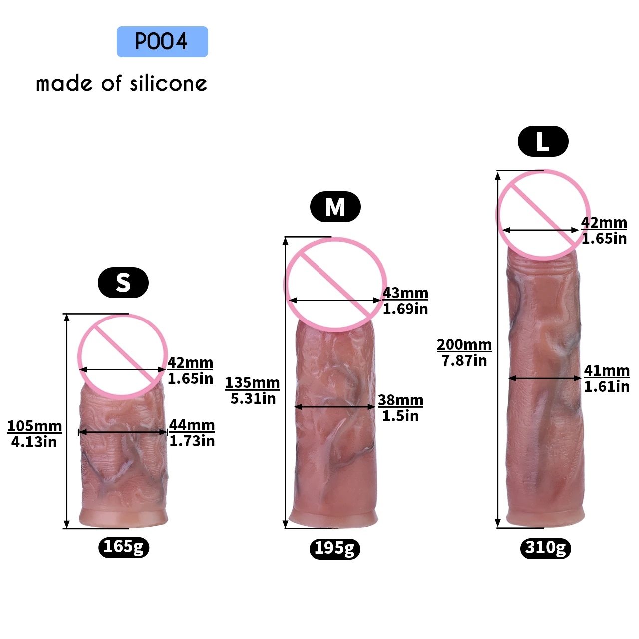 FRRK 4 inch Realistic Dildo Looking Chastity Cage with Strap On Belt Male to Female Transformation Device Detachable Catheter