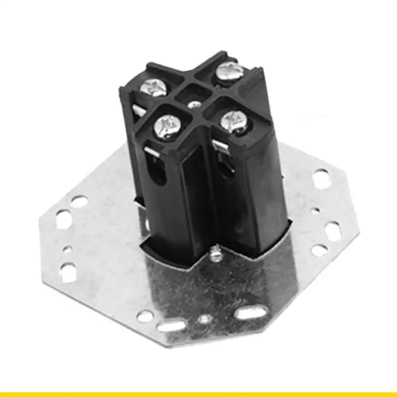 

SZCH Electrical Socket Metal Housing 4 Prong Panel Overload Prevention Tool Assembly Strong for Campervans