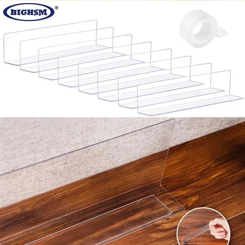 

Under Couch Blocker Clear Waterproof PVC Toy Blockers Bed Bottom For Gap Bumper Guards Furniture Pet Baffle Board