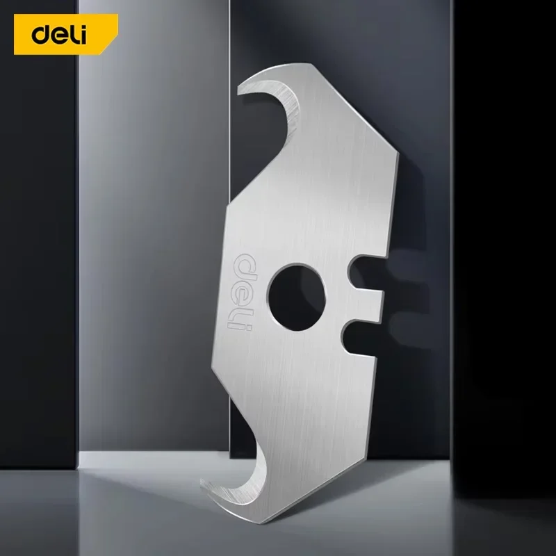 10/20/30/50pcs Utility Hook Blades Steel Razor Blades Safety Horn Knife Blades for Cutting Carpets Wallpaper Roofing Materials