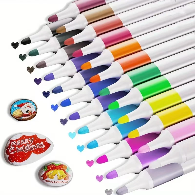 80pcs Acrylic Color Markers Set Rock Painting for Kids Stone Paint Pens Set  DIY Ceramic Glass Wood Manga Art School Supplies