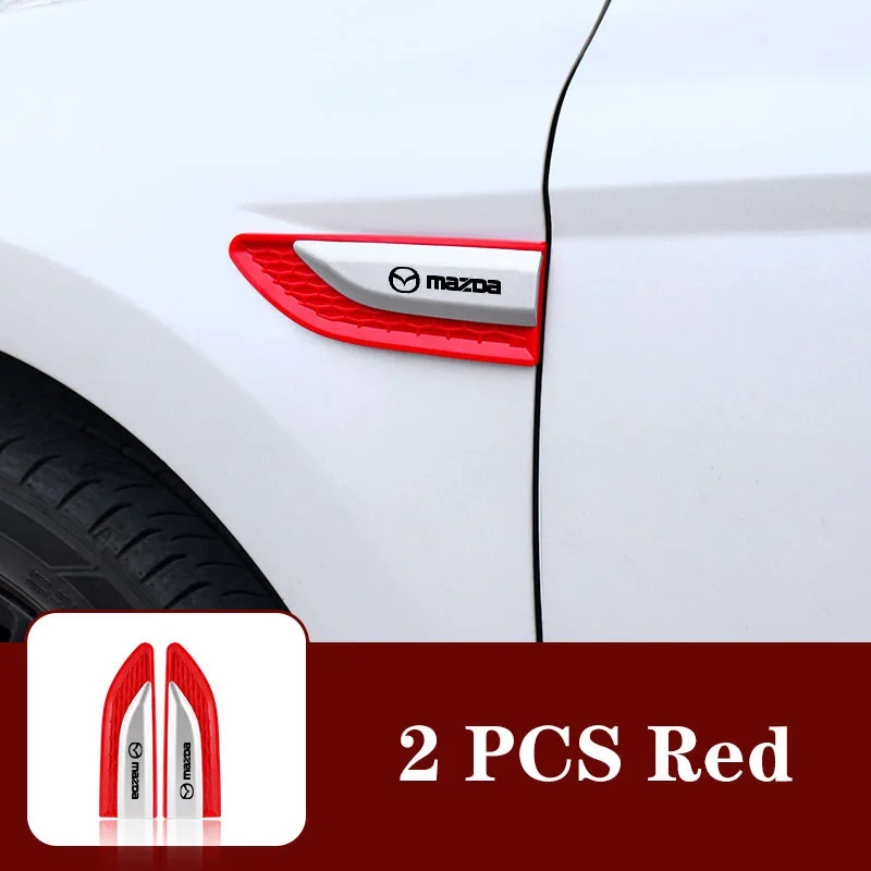 Auto-Türkotflügel-Seitenblatt-Emblem, Karosserie-Anti-Kratz-ABS-Aufkleber für Mazda 3 BK BL 323 Axela Atenza CX-3 CX-4 CX5 CX-7 – Detail 10