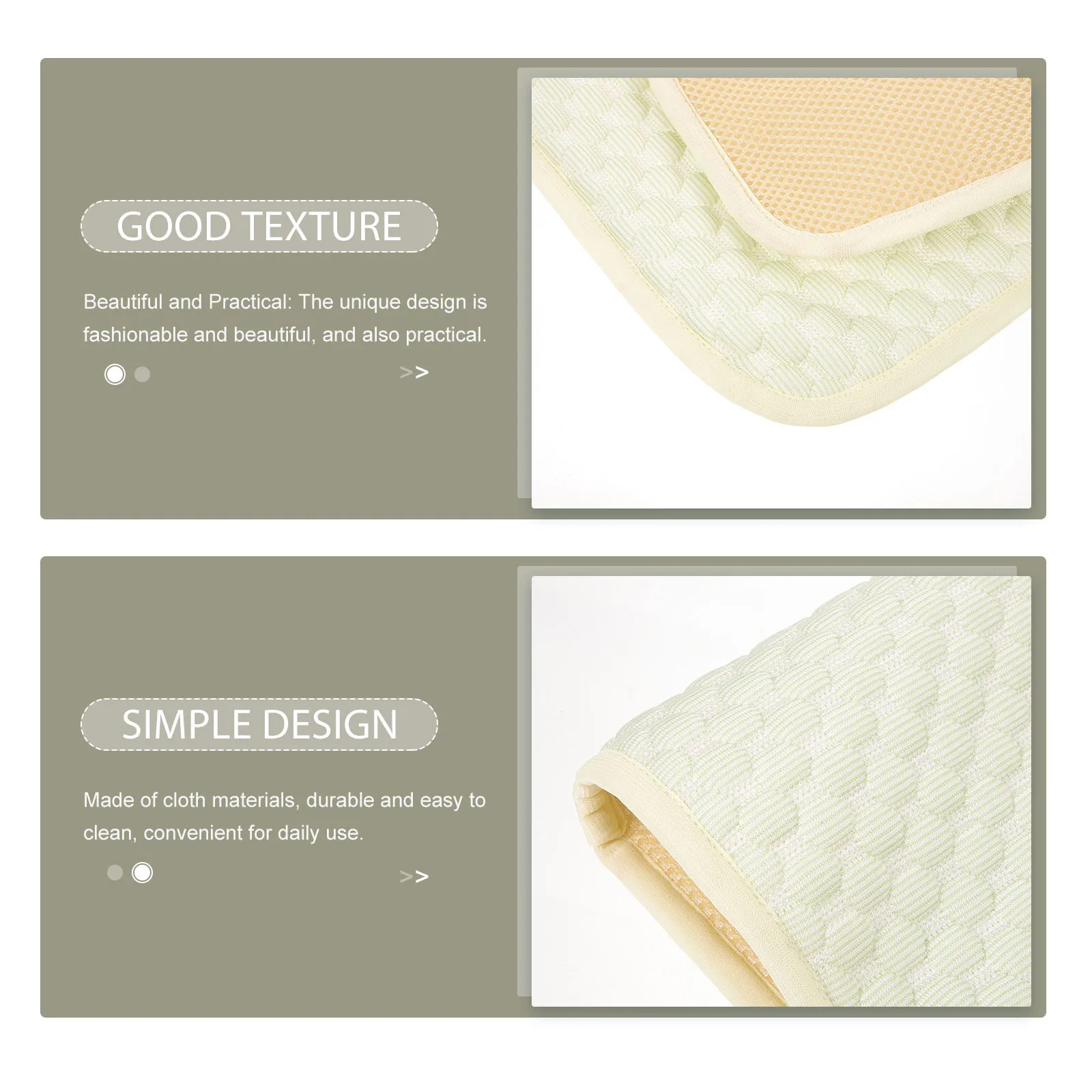 

Pet Mat Breathable Summer Pad For Hamster Bunny Guinea Pig Cat Dog Small Pets Comfortable Nest Bed Durable Easy Clean Hamster