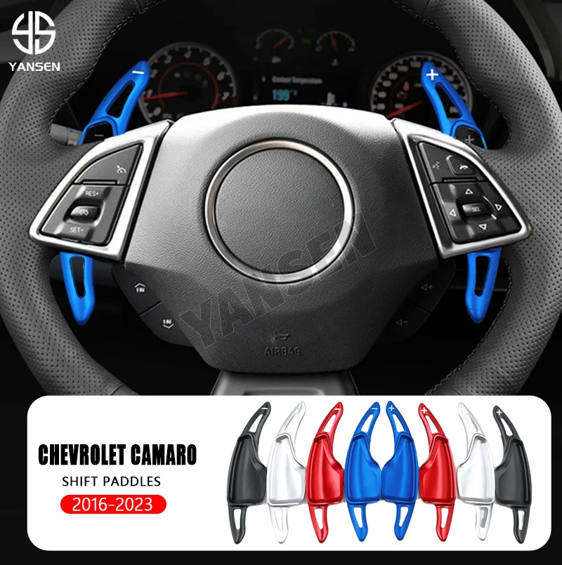 

Лопатка переключения передач для Chevrolet Camaro 2017 2018 2019 2020 Chevy C7 Corvette 2015-2019, автомобильное рулевое колесо, переключение передач DSG