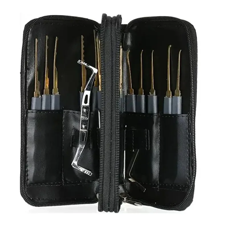 

Padlocks Lock Tools Hand Set Ganzuas Game 25in1 /24in1 Titanium Locksmith Picking Master Key Picks Professional Locks Set