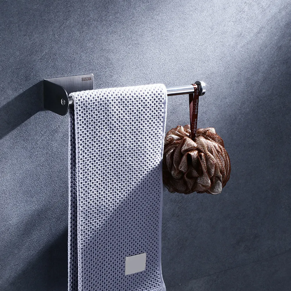 

1Pcs Stainless Steel Toilet Roll Holder Easy Install Wall Mounted Roll Paper Organizer for Bathroom Kitchen Tissue Holder