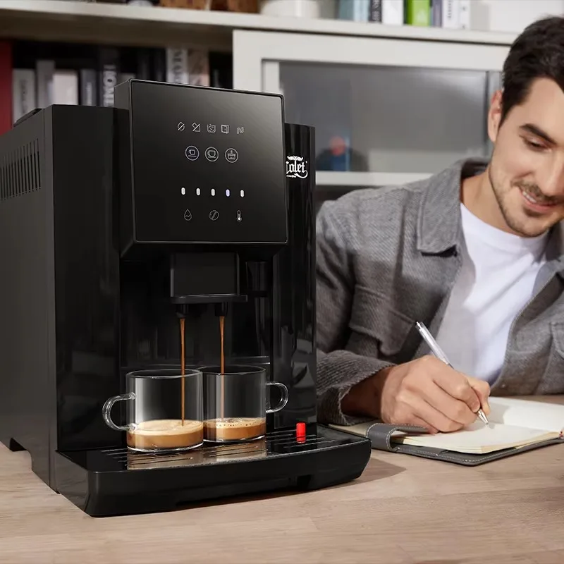 Simple Operation Small Size Electric Fully Automatic Espresso Coffee Machine Coffee Brewing Function Household Commercial Hotel