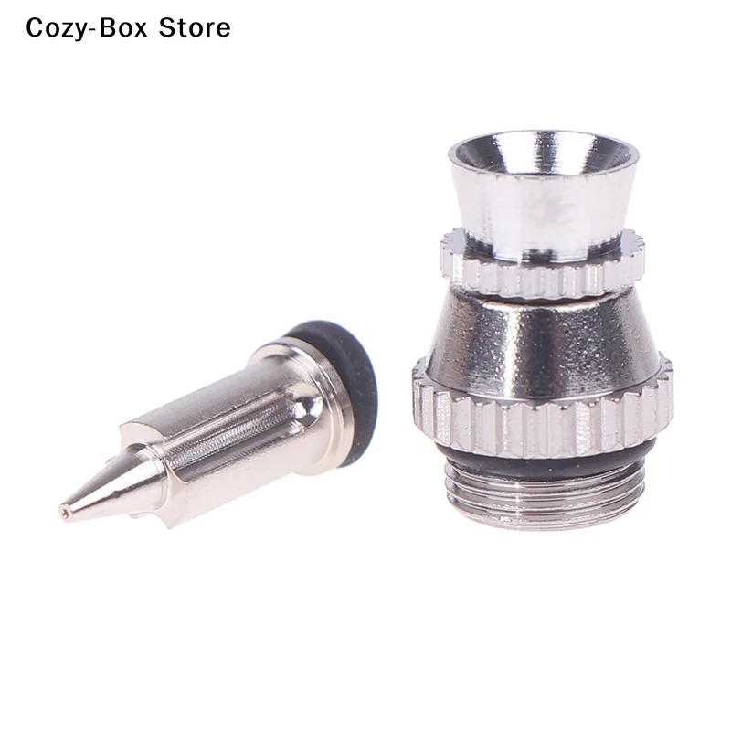 [ZY]Metal Uncharged Spray Accessories Set Spray Nozzle Replacement Kit With 0.3mm Tip And Covers[ZY]