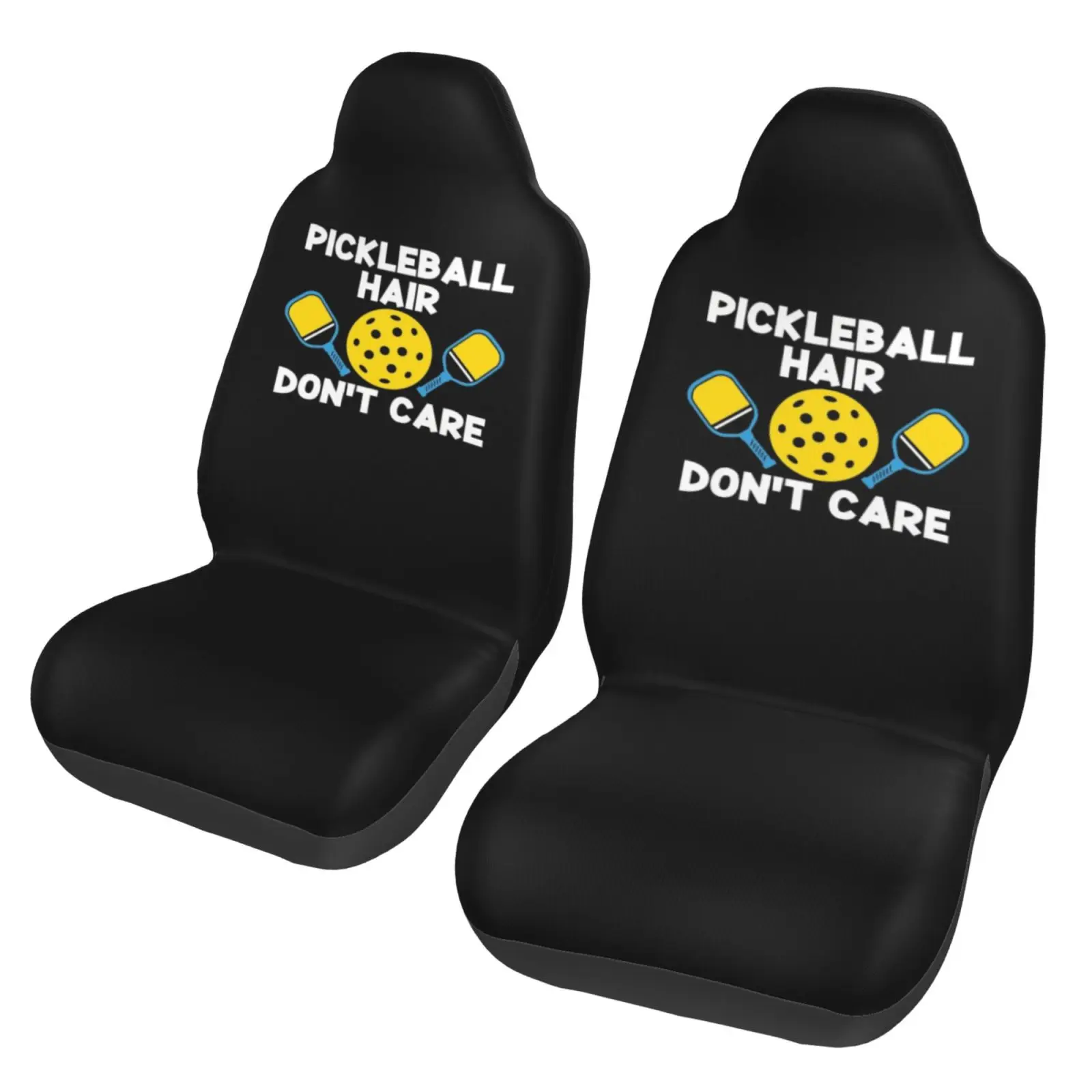 Can Am Theme Printed Car Seat Cover Anti Staining Convenient Protective Cover 2-piece Seat Protective Cover