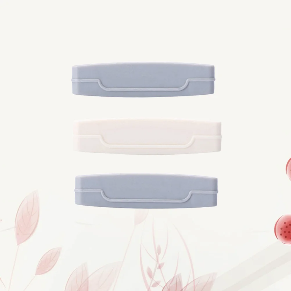 3 قطعة عصارة معجون الأسنان قسط Abs موزع أنبوب قابل لإعادة الاستخدام لمعجون الأسنان كريم اليد صبغة شعر الطارد المحمولة #3