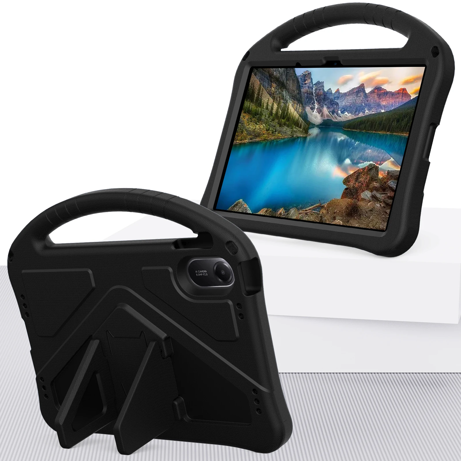 

Case for Xiaomi Redmi Pad 2 11" 2025 EVA+PC Tablet Cover Full Body Protection with Enhances Rear Kickstand and shoulder straps