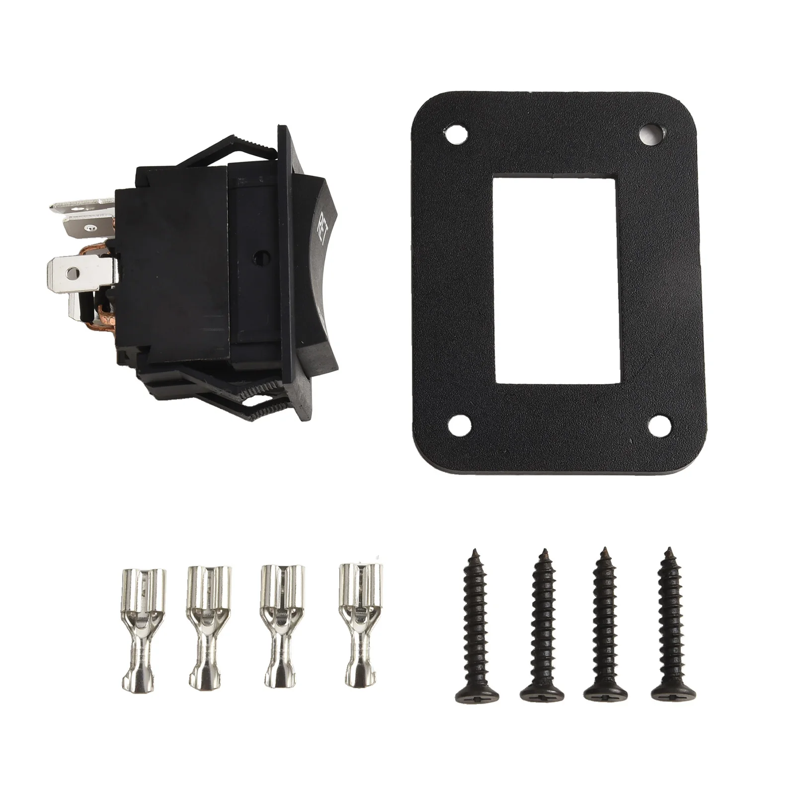 Evoc Size 38mmx21mmx47mm Dual Reset Switch Mechanical Life 50000 Times Electrical Life 10000 Times 4-pin Switch