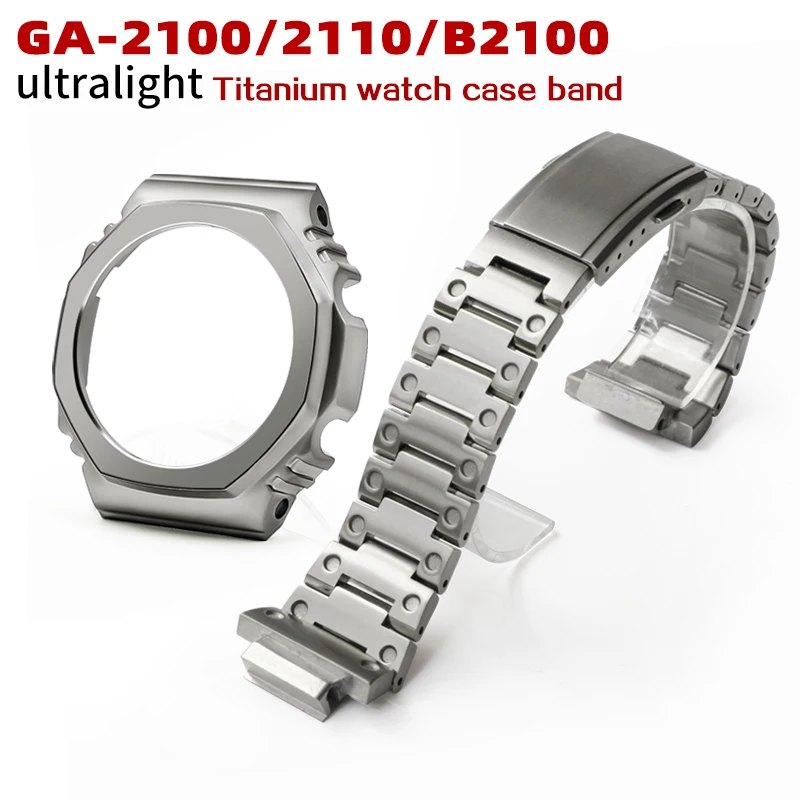 

Совместим с аксессуарами для часов GA-2100, GA-2110, GA-B2100, модифицированными из титана.
