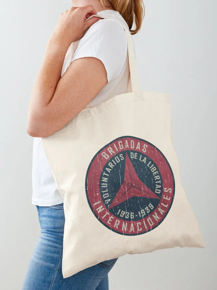 

International Brigades 1936 - 1939 Tote Bag bags woman 2025 reusable shopping bag foldable reusable bag Shopper