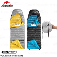 Naturehike Duck Down Sleeping Bag Winter Ultralight Portable 750FP Sleeping Bag Outdoor Camping Thermal Envelope Sleeping Bag