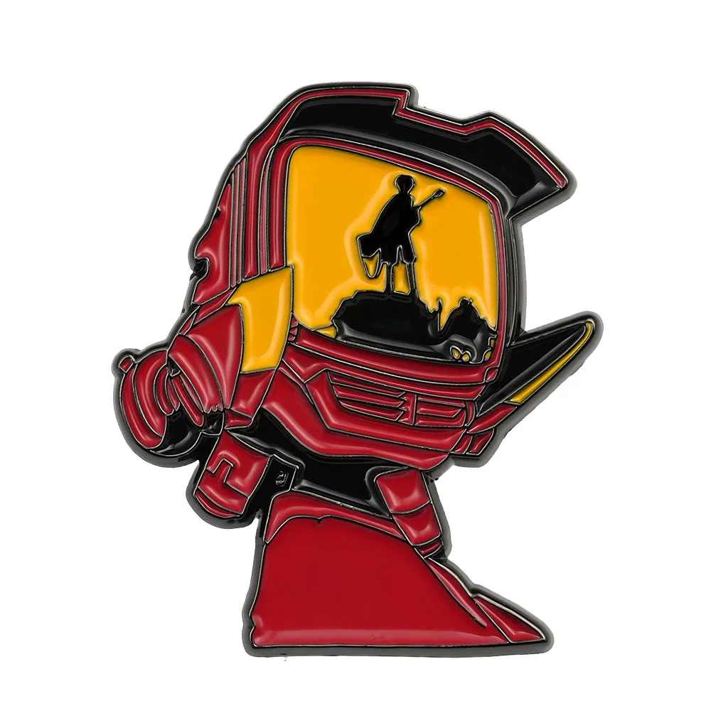 Broche FLCL: O Detalhe Imperdível para Fãs de Anime Japonês e Estilo Urbano