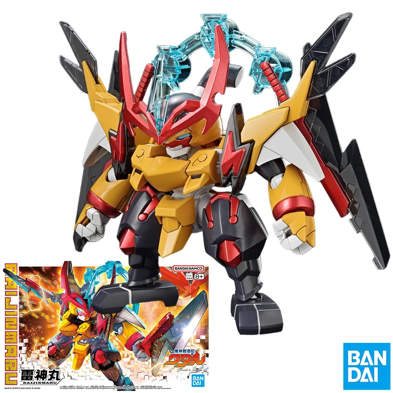 

Bandai Original Genuine GUNDAM Mashin Souzouden Wataru RAIJINMARU Anime Action Figures Toys Kids Gift Assembly Model Ornaments