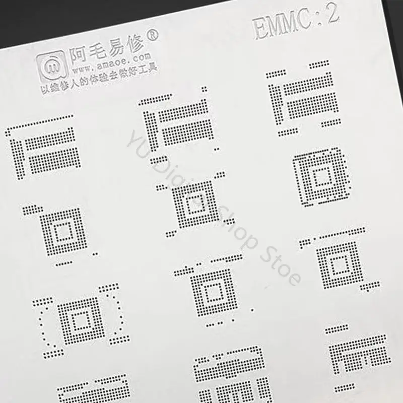 96BA Metall-Reballing-Platte für Chip-Löt- und Reparaturtischarbeiten Alltag – Detail 4