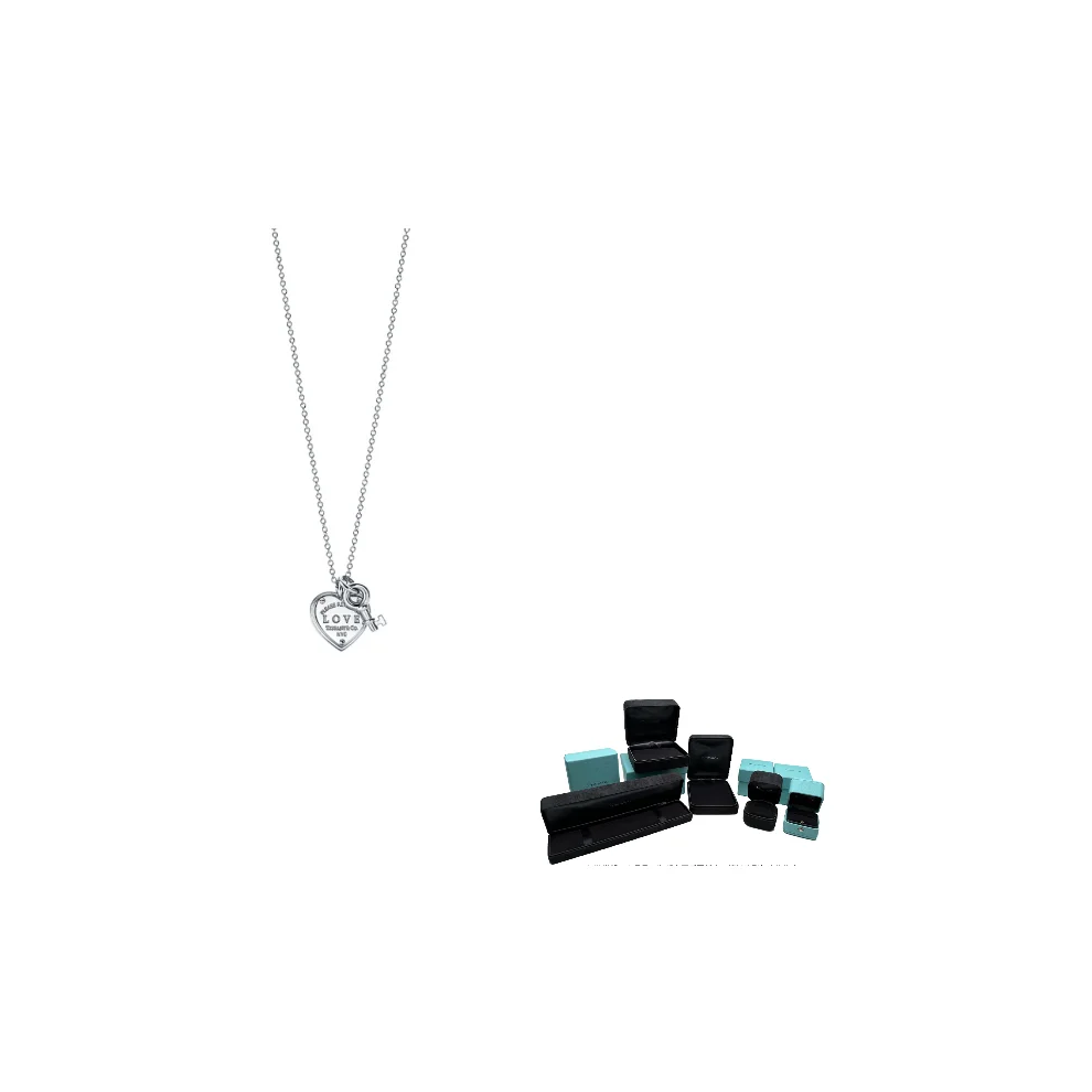 

TIFFANY & CO. Return To Tiffany Collection 925 Sterling Silver Necklaces Unisex Silver GRP08990