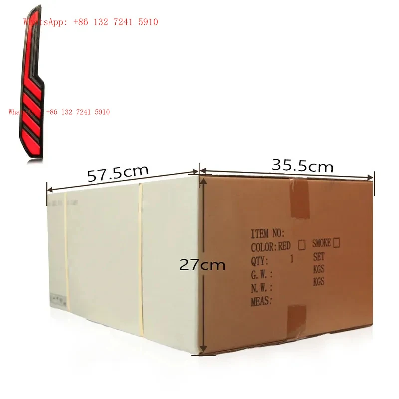 Top Quality Factory Tail Light for  Transit  2017+ Stop Brake Reversing Lamp Auto Parts