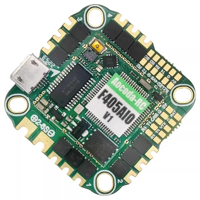 AvaCoreAocoda-RC F405V1 Flight Controller, Electronic Speed Controller, Current Meter 40A 2-6S FPV Drone